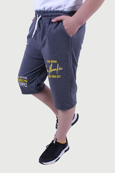 FYK KİDS Fyk Kids Authentic Broklyn Printed, Boy Capri & Shorts