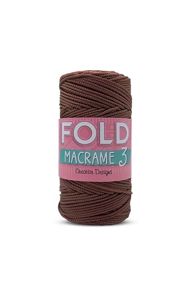 FOLD Yarn Macrame No:3 - 205 Polyester Macrame Thread 1 mm - 100 Gr - 115 m Supla Thread Bag Thread