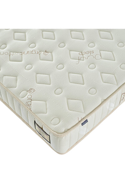Puuf Sleep Magnitude Organic Cotton Pocket Yaylı Cashmere Çift Taraflı Yatak