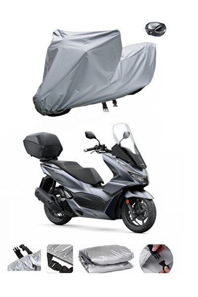 wovex Honda Pcx 125-150 Arka Çanta Uyumlu Motosiklet Branda Ultra Kalın Motosiklet Brandası