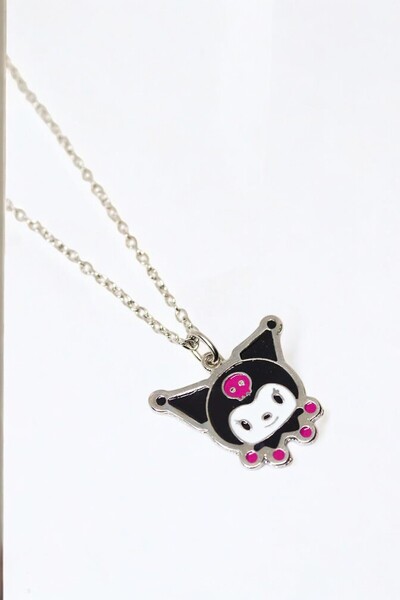 MakeWell Çocuk Kolye Hello Kity ve Kuromi Tasarımlı Renkli Çocuk Kolyeleri