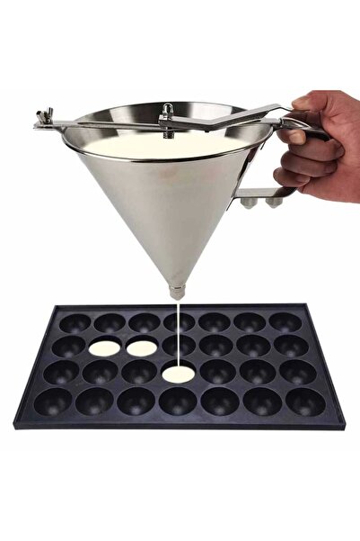 artizanmutfak Ayarlı Sıvı Hunisi | Paslanmaz Jöle ve Çikolata Hunisi 1.8 Litr...