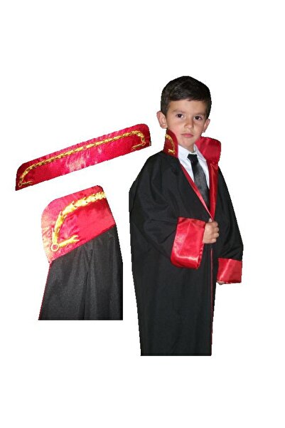 Cool Hakim Çocuk Cübbesi Orijinal Yaka