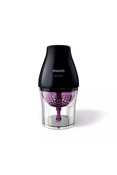 Philips Food and Vegetable Chopper, 500 Watts, Black