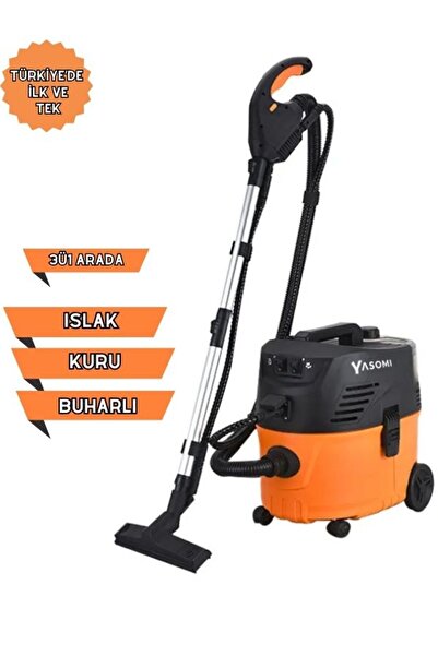 Yasomi Polish Vacum Cleaner 3ü1 Arada Islak-kuru Ve Buharlı Tam Koruma Temizl...