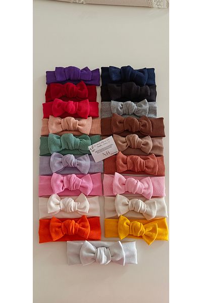 nisbutik aksesuar Bandana pentru fetiță din anii 19 Toate culorile, Set Bandana pentru bebeluși