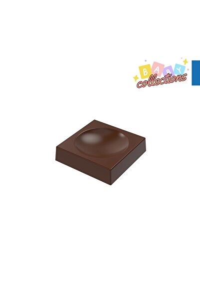 Greyas قالب شوكولاتة بارالين مربع من البولي كربونات 5.5 جرام |   سم-1427