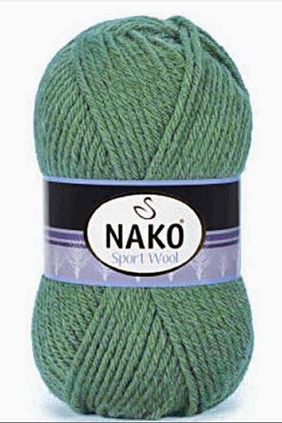 NAKO Green Sport Wool 5 Pieces - 10307