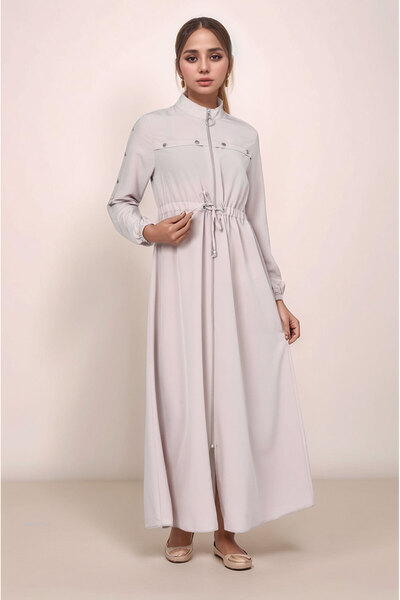 Asortik Kids Children's Cap Ferace - Crystal Crepe Fabric Suitable for Long Hijab, Fashionable and Comfortable Model