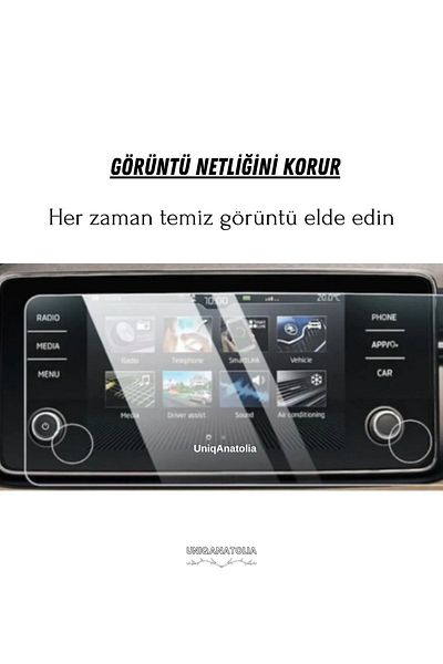 UniqAnatolia Skoda Scala 2022-2023 Navigation and Multimedia Nano Screen Protector
