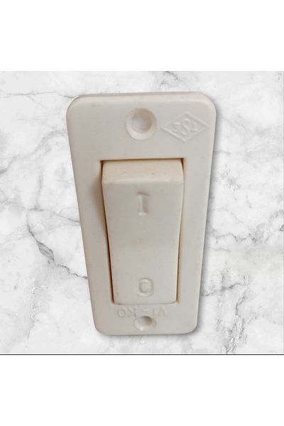 VİKO Hard Plastic Single Multipurpose Switch
