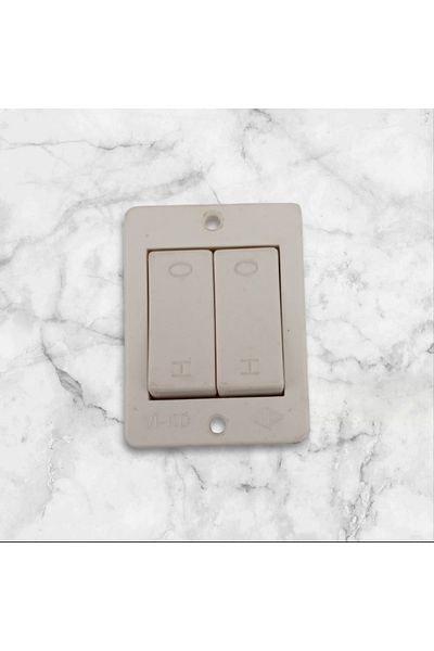VİKO Hard Plastic Dual Multipurpose Switch