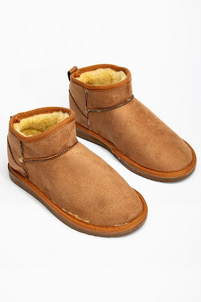 DENORA Μπότες Tan Cinnamon Shearling