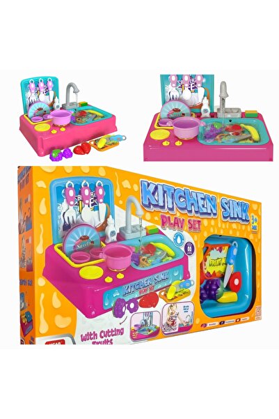 Uçar modern lavoba pilli çeşmeli mutfak