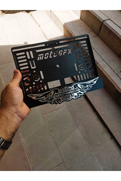 Aksaray Tasarım Atölyesi Motorsiklet Uyumlu Plakalık HRLY dvdsn Lazer Kesim Pleksi plakalık | kişiye özel plakalık