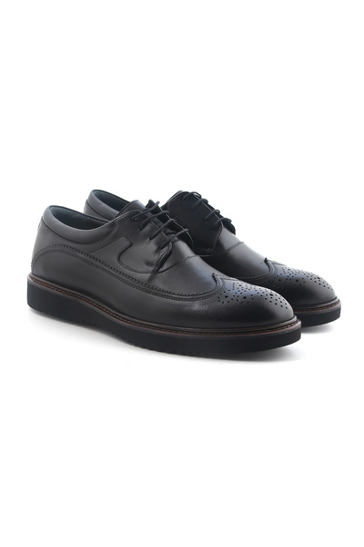 John May Men's Oxford (Classic) Ka-C4652 Casual Black Bambi