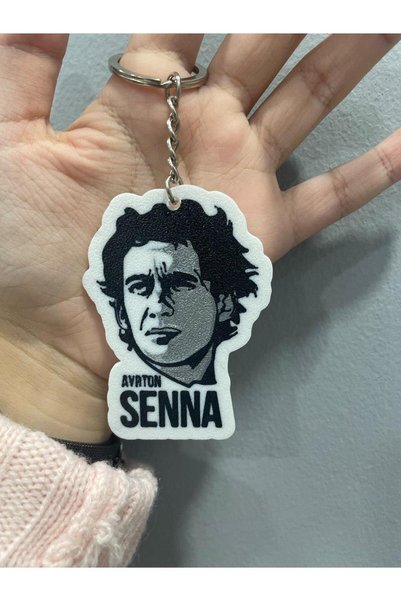 AlaSwan Ayrton Senna: Χαριτωμένο φιγούρα-χαρακτήρα μπρελόκ