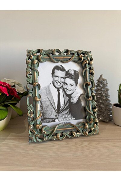 MGS COLLECTION Dekoratif Küf Resim Çerçevesi Burgulu Çerçeve 15x20