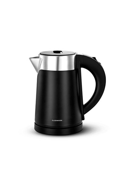 Olsenmark 1.0 L Double Layer Electric Kettle OMK7028, 800 W