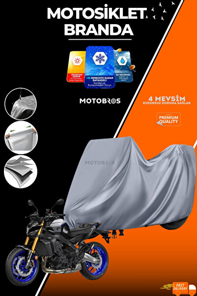 Motobros غطاء دراجة نارية من نوع ThermoGuard-X Yamaha Mt09 مقاوم للماء والغبا...