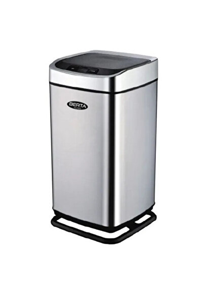 Berta Hijyen Sensörlü Fotoselli Çöp Kovası 20Lt Paslanmaz Çelik