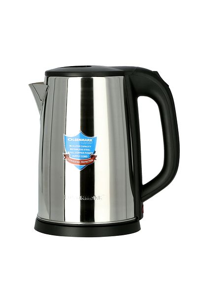 Olsenmark Electric Kettle 2.5 L 1800.0 W Omk2332 Stainless Steel