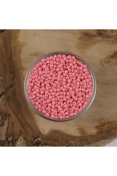 Kanguroom Svetlo roze ABC perle od peska - 3 mm, 500 grama, 8/0 - 9996A
