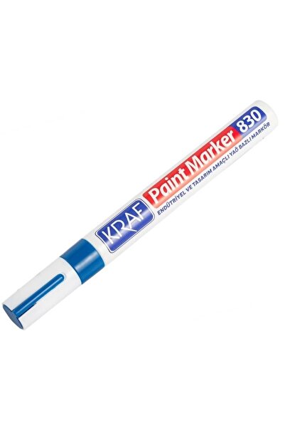 KRAF 830 PAINT MARKER KALEM MAVİ
