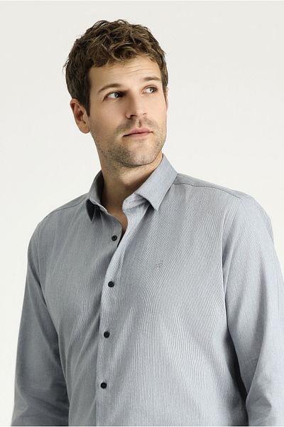 Abdullah Kiğılı Long Sleeve Slim Fit Slim Fit Lumberjack Cotton Shirt
