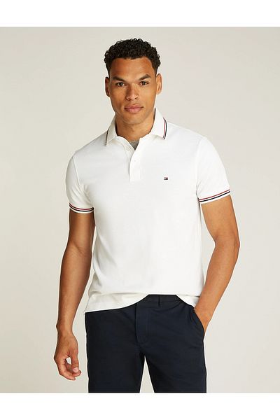 Tommy Hilfiger Tommy Hilfiger Men White Polos