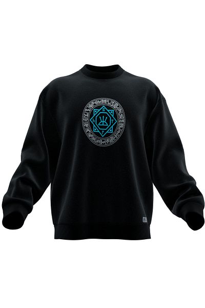 TURAN TACTICS SWEATSHIRT OVERSIZE IMPRIMAT OĞUZ BOYLARI (UNISEX)