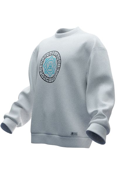 TURAN TACTICS SWEATSHIRT OVERSIZE IMPRIMAT OĞUZ BOYLARI (UNISEX)