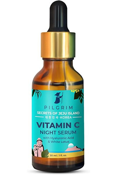Pilgrim سيروم فيتامين سي الليلي 30 مل