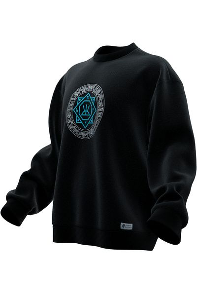 TURAN TACTICS SWEATSHIRT OVERSIZE IMPRIMAT OĞUZ BOYLARI (UNISEX)
