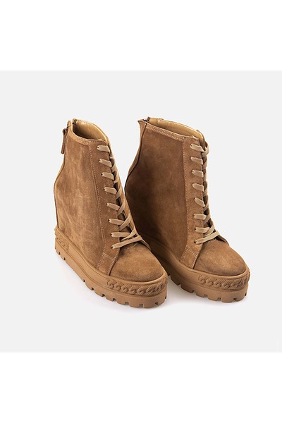 Rouge Dolgu Topuklu Kadın Bot 6200-1