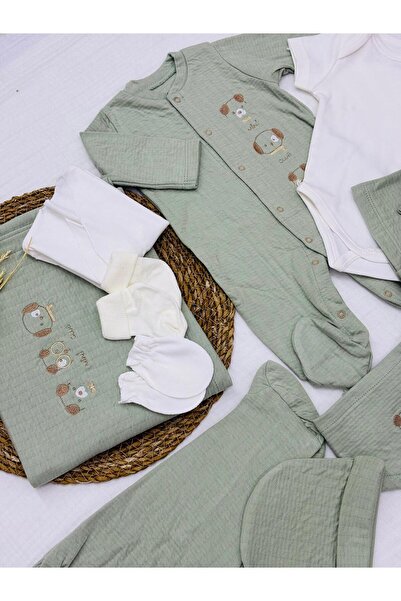 Bebitof My Baby Beach Puppy Patterned Set of 10 Hospital Release (Newborn) 2025