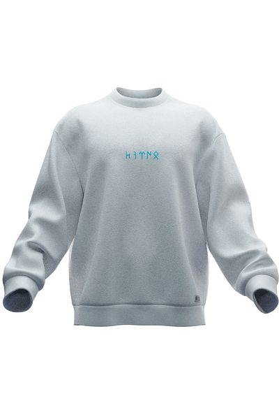 TURAN TACTICS NEON BURKÜT (EAGLE) PRINTED OVERSIZE SWEATSHIRT (UNISEX)