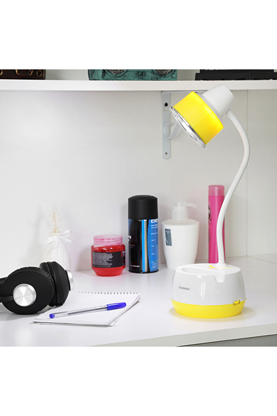 Olsenmark OME2755 مصباح طاولة LED قابل لإعادة الشحن - شاحن USB