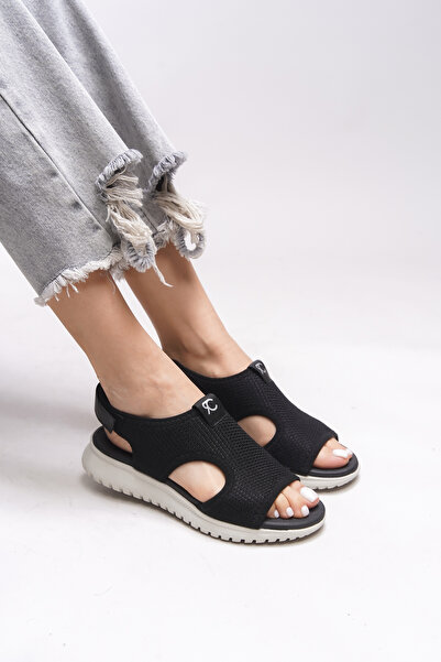 Riccon Černé dámské sandály Belmythe - 00121003 Model