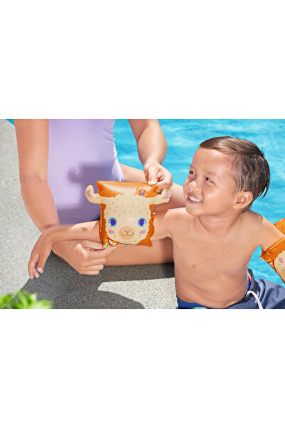 BESTWAY 23Cm X 15Cm Little Llama Armbands 26-32237