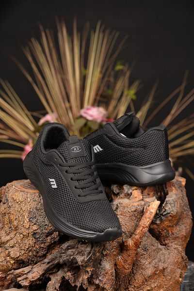 M.P. Unisex Black Summer Anti-Sweat Breathable Orthopedic Lightweight Walking and Running Shoes New Season