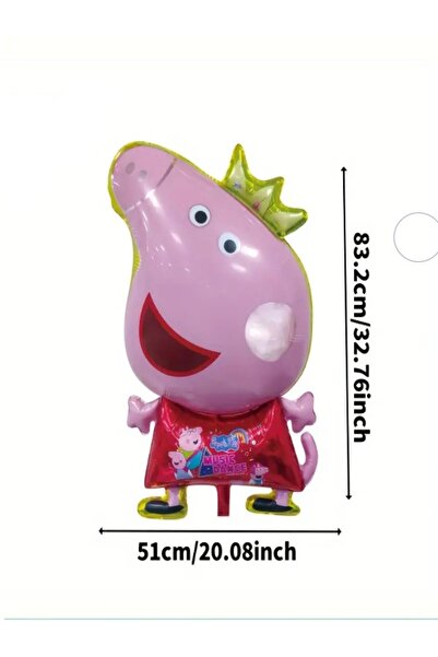 party mix Peppapig Balon | Peppa pig Folyo Balon | Peppapig Doğum Günü Balon