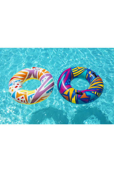 BESTWAY 42"/1.07M Geometric Swim Ring 26-36228