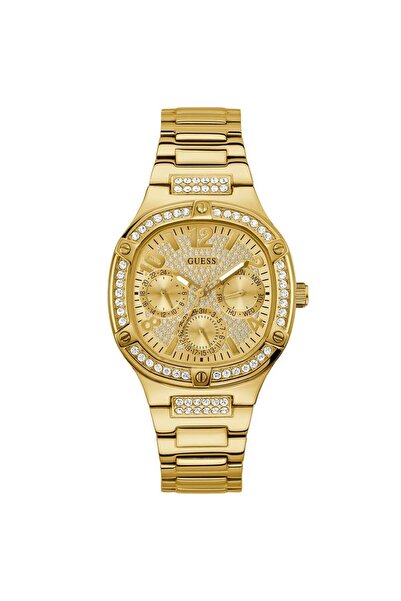Guess GUGW0558L2 ALTIN KAPLAMA TAŞLI KADIN KOL SAATİ