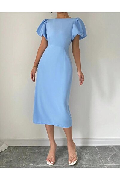 Styling Park Short Sleeve Stylish Pencil Dress