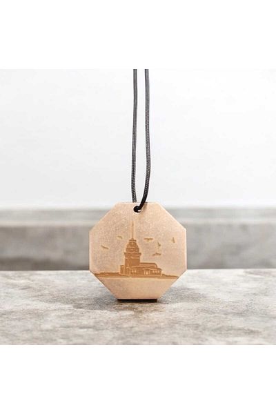 yerlikaya bakır Maiden's Tower Pure Copper Pendant