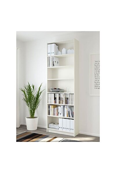 IKEA BILLY, kitaplık, beyaz, 80x28x237 cm