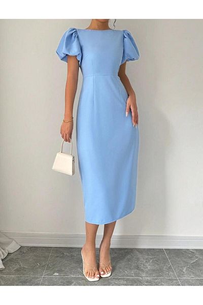 Styling Park Short Sleeve Stylish Pencil Dress