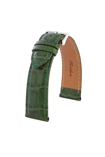 RODER حزام جلد R4102s - أخضر - 18 ملم