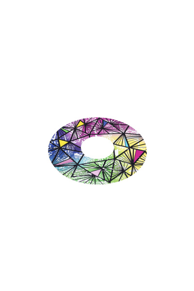 BESTWAY 47"/1.19M Stained Glass Swim Ring 26-36232
